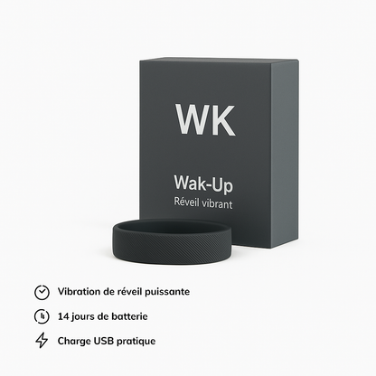 Wak‑Up™ – Le réveil sans bruit, sans stress